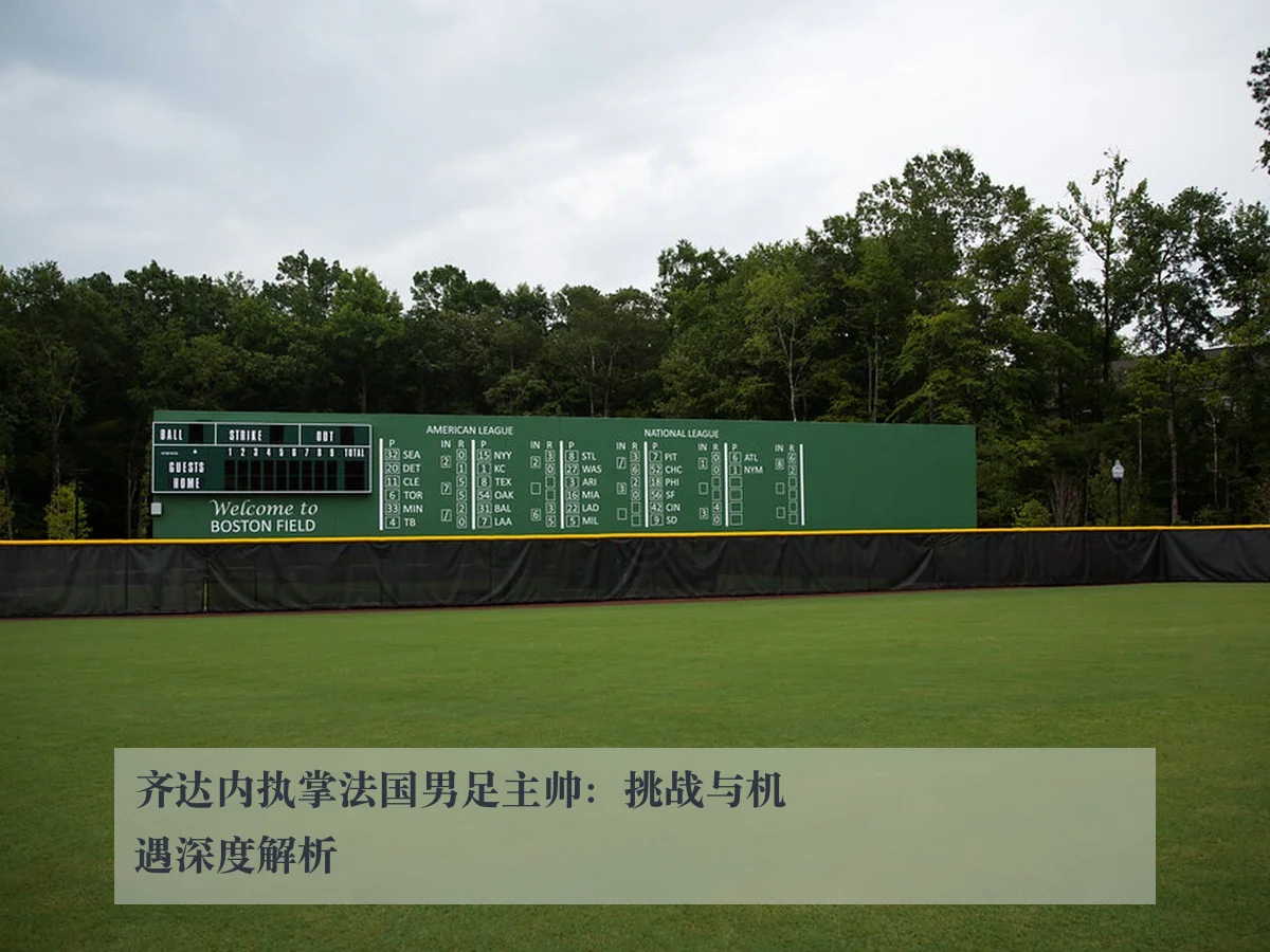 齐达内执掌法国男足主帅：挑战与机遇深度解析
